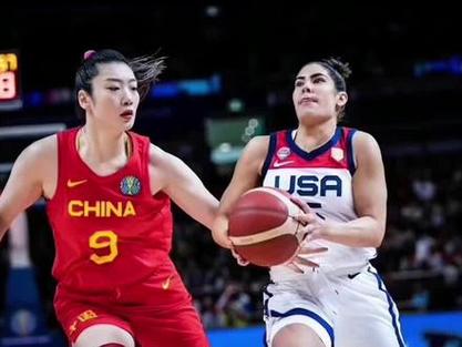 中国女篮李梦vs美国女篮