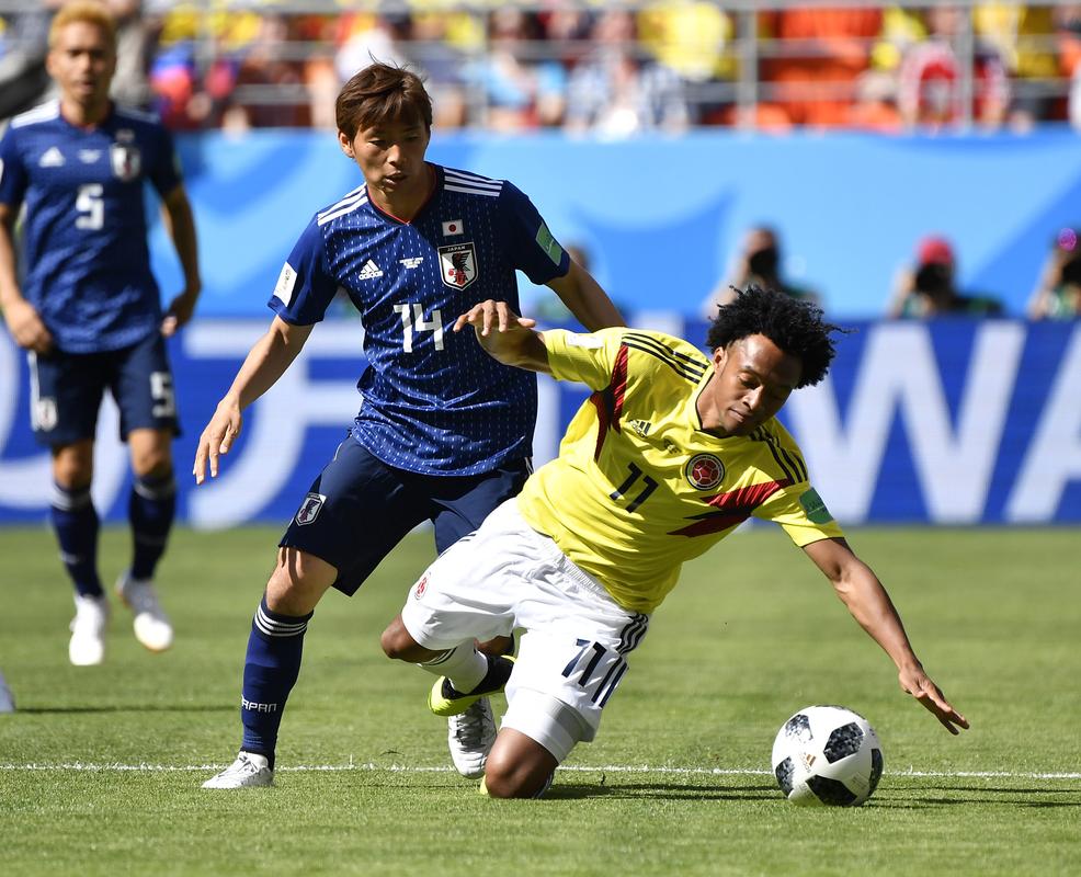 日本vs哥伦比亚2